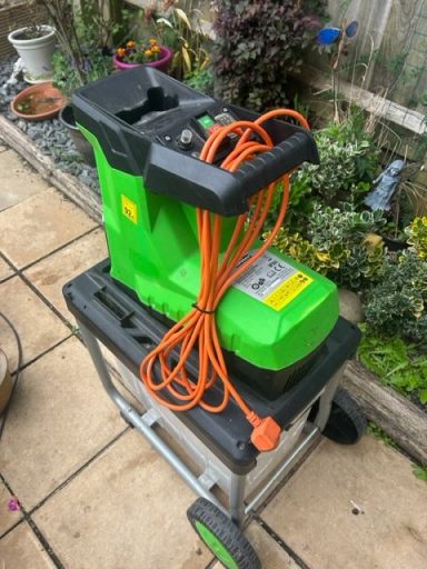 Florabest Garden Shredder after Capacitor change