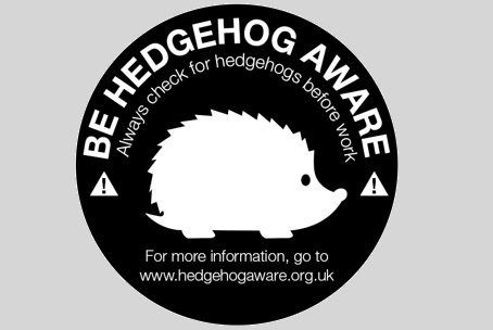Be Hedgehog Aware can be found at www.hedgehogaware.org.uk