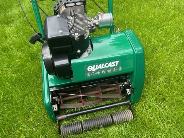 Qualcast 35S Cylinder Lawn Mower Serviced and Sold by Mad about Mowers