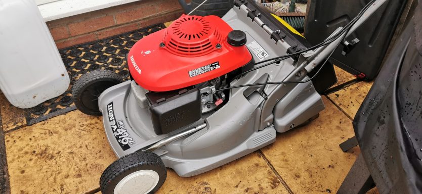Honda HRB476C Lawnmower after Service